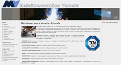 Desktop Screenshot of metalmeccanica.it